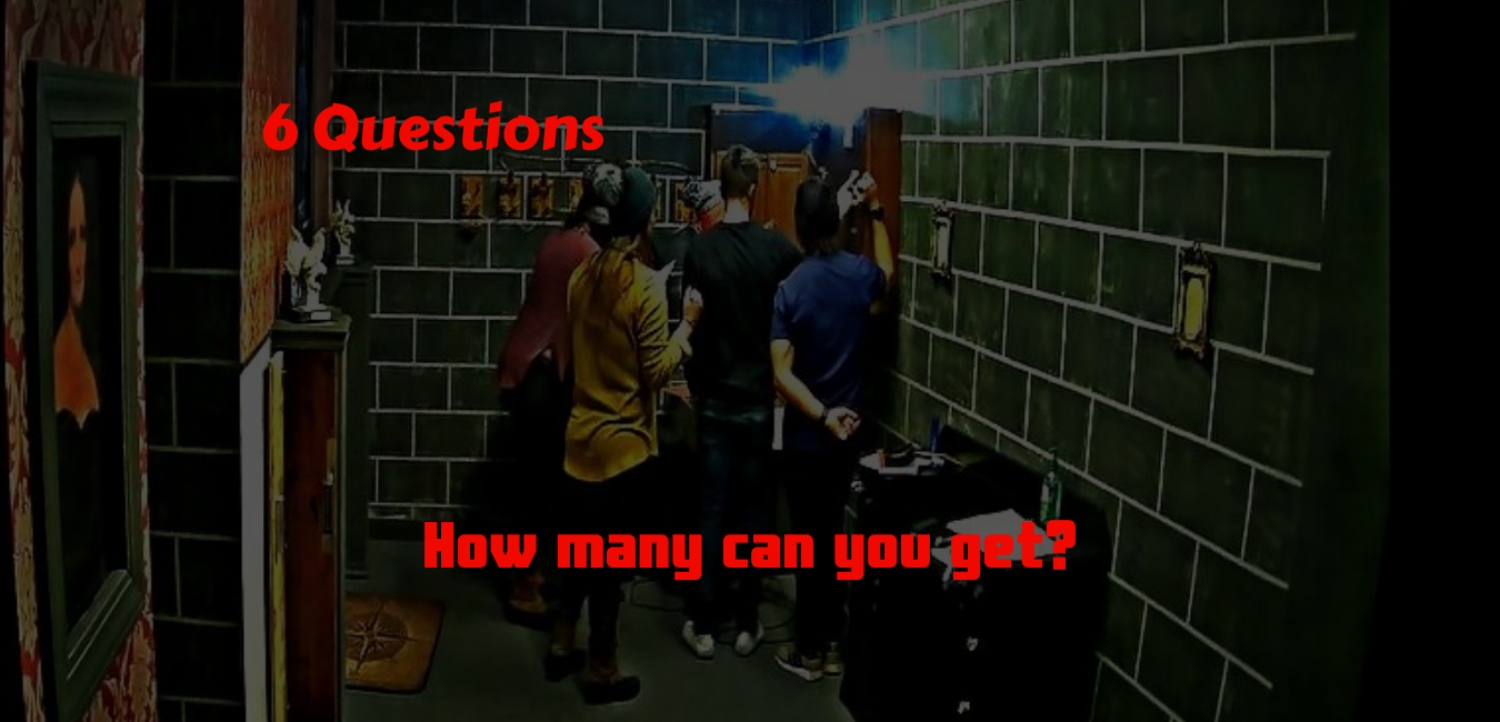 escape room quiz 6 questions